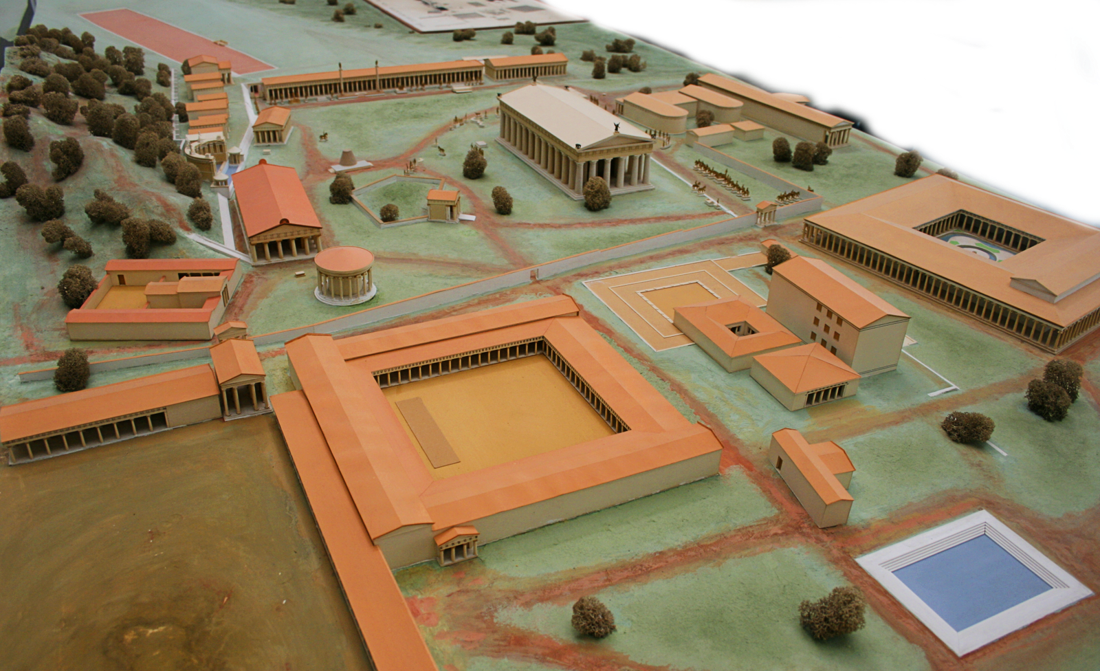 Interactive Plan of Olympia Διαδραστικός Χάρτης Ολυμπίας