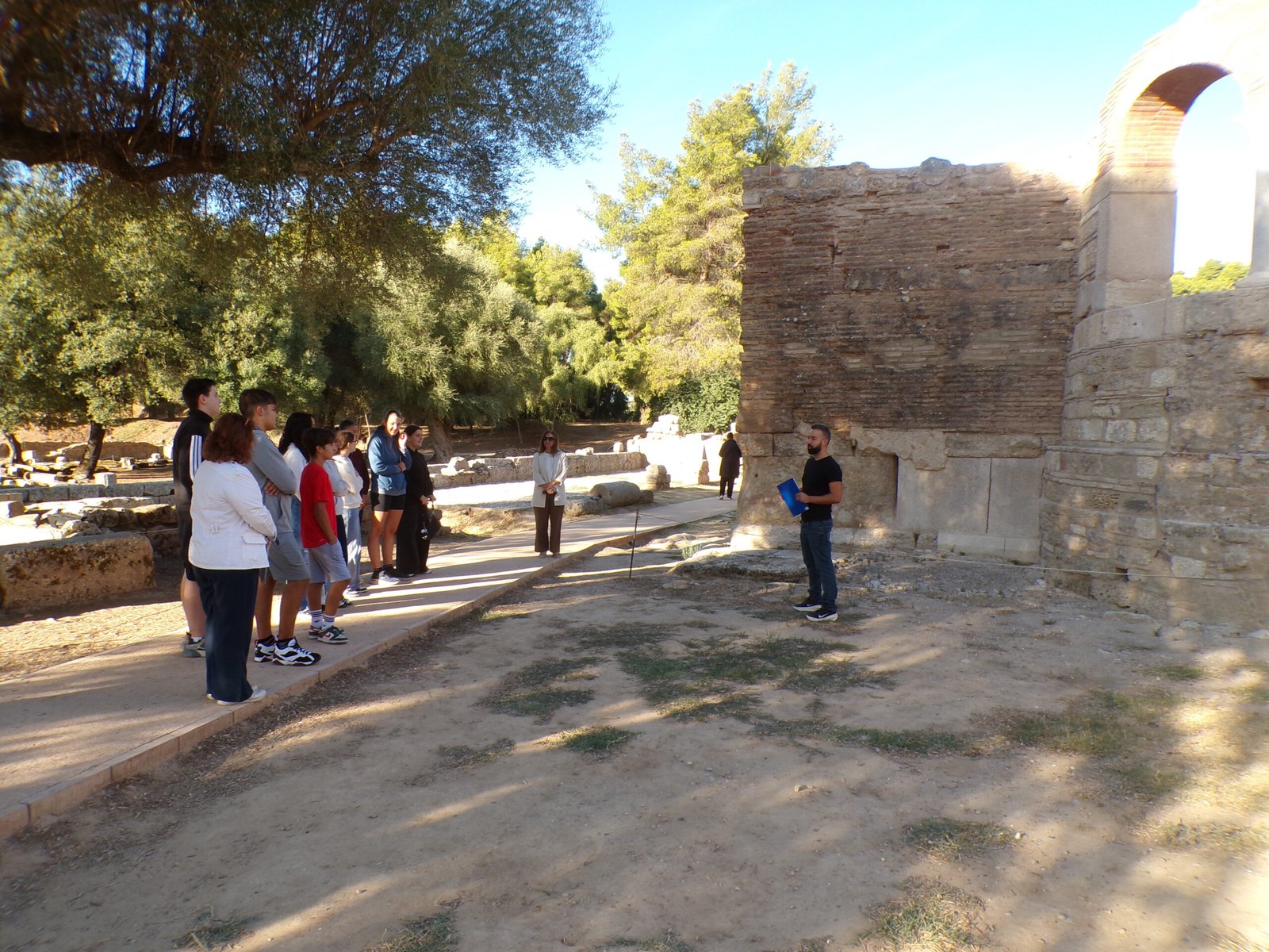 Presentation beside the Workshop of Pheidias
